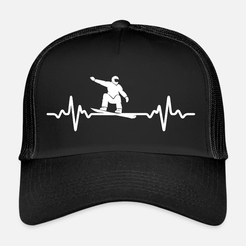 Snowboard Snowboarder Casquette trucker 