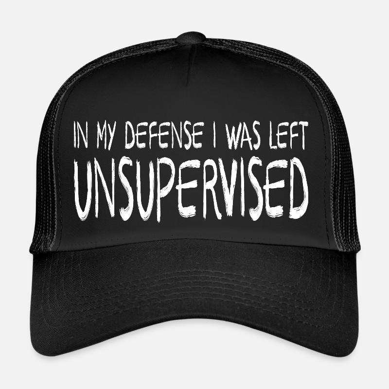 Pour ma défense Casquette trucker 