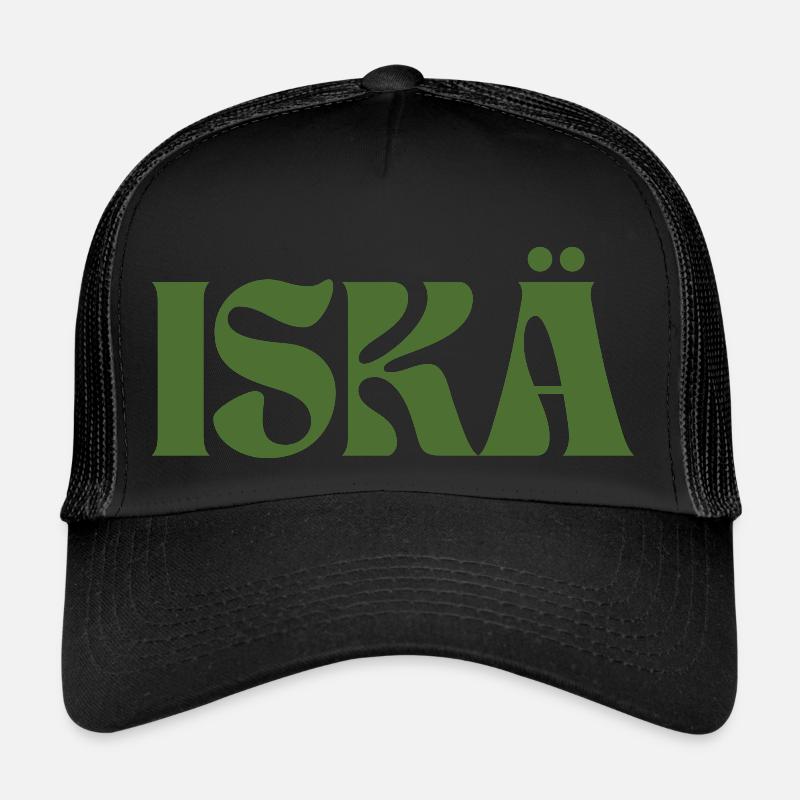 VATER - Trucker Cap - Schwarz/Schwarz