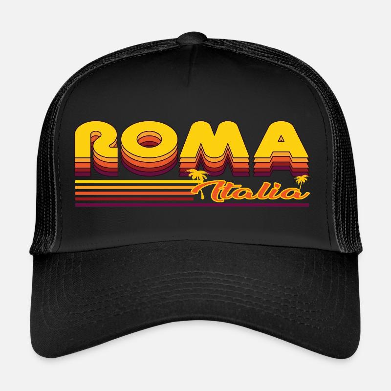 Roma, das coole sommerliche Rom Design Trucker Cap