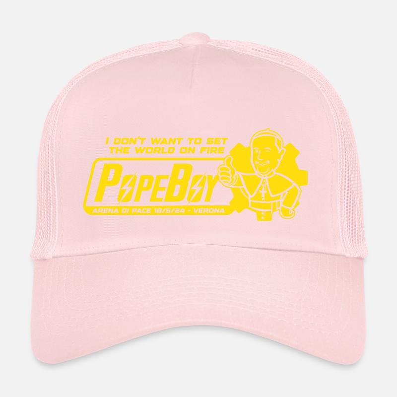Papstjunge Fallout-Stil Pace Verona Trucker Cap