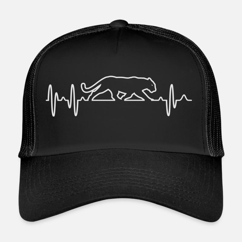 Panther - Trucker Cap - Schwarz/Schwarz