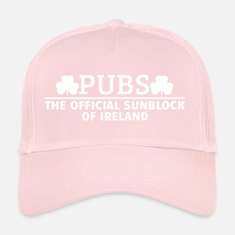 Irish pubs St Patricks Day Trucker Cap
