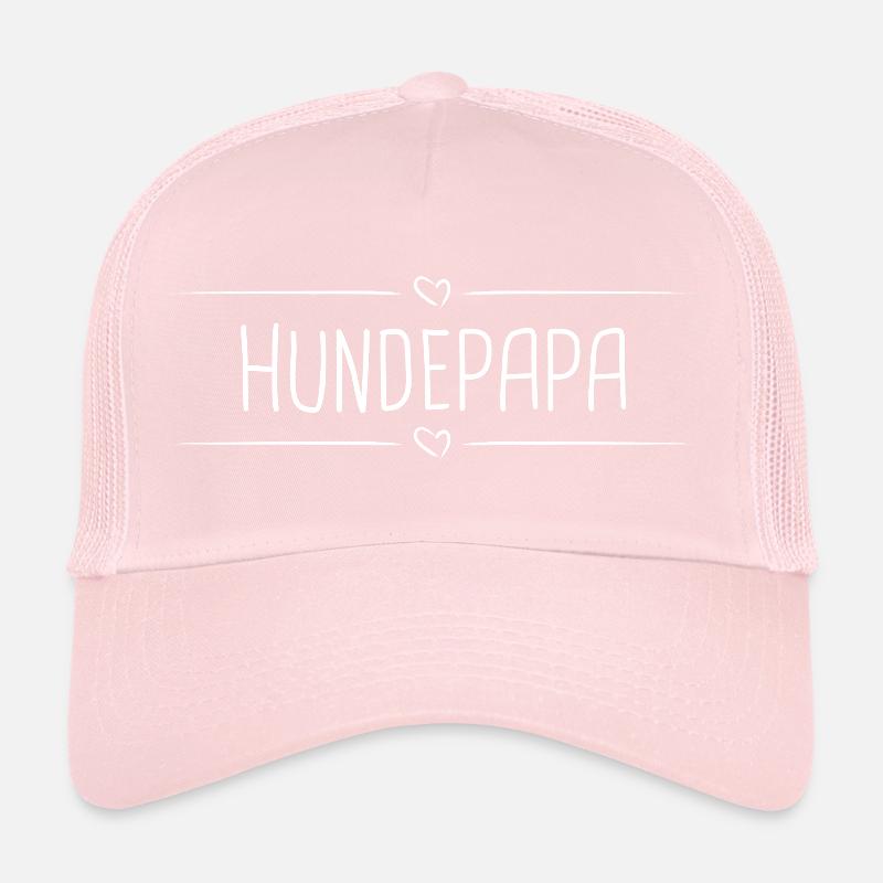 Merde de chien - blanc Casquette trucker 