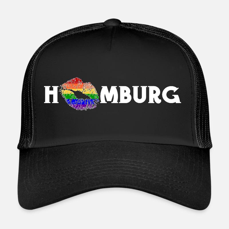 hamburg4 2 Trucker Cap