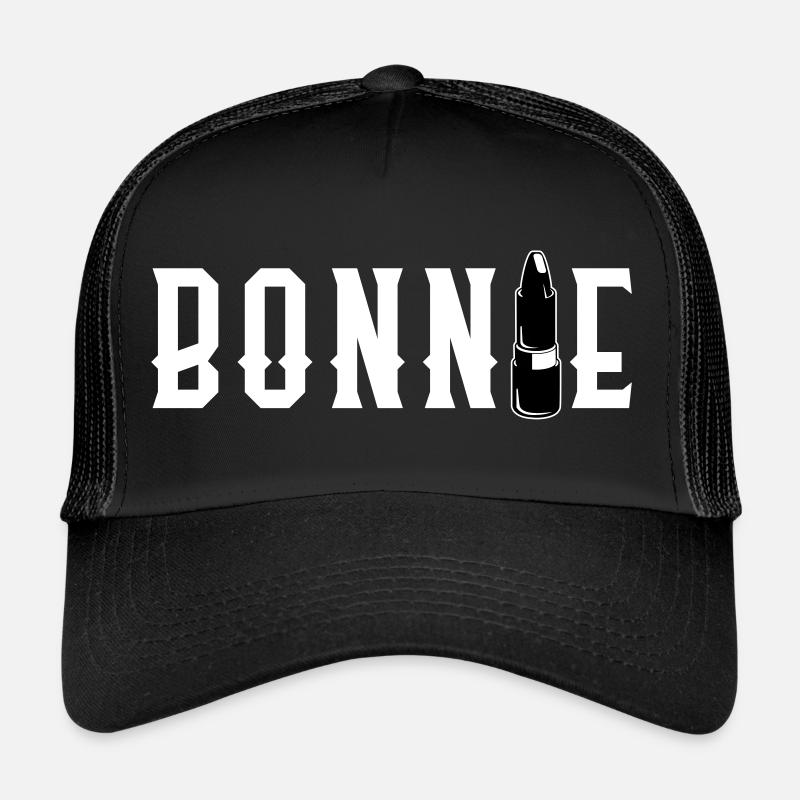 Bonnie & Clyde Partnerlook Trucker Cap