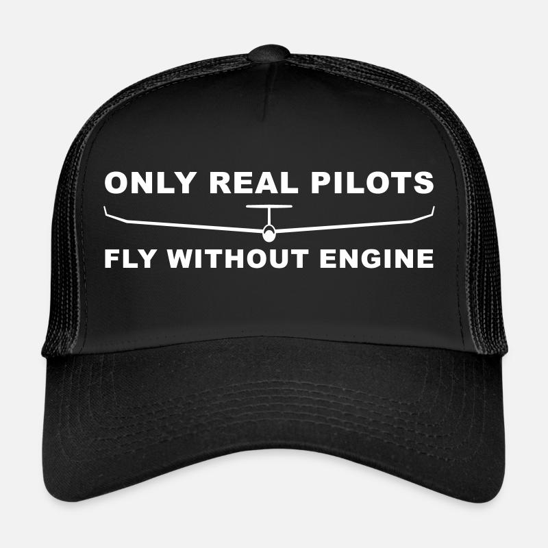 Pilot glider fly funny glider Trucker Cap