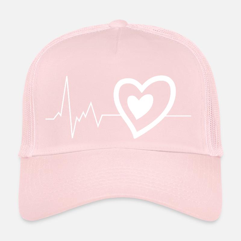 cœur Casquette trucker 