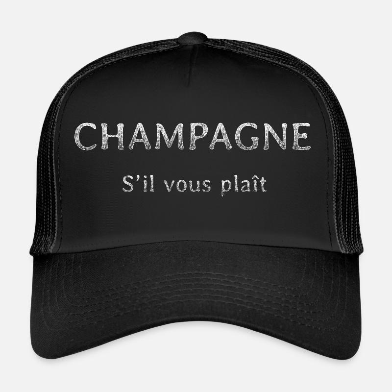s'il vous plaît Casquette trucker 