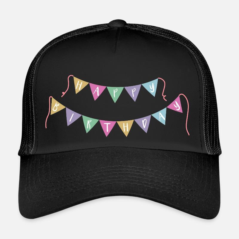 Joyeux anniversaire | Anniversaire Casquette trucker 