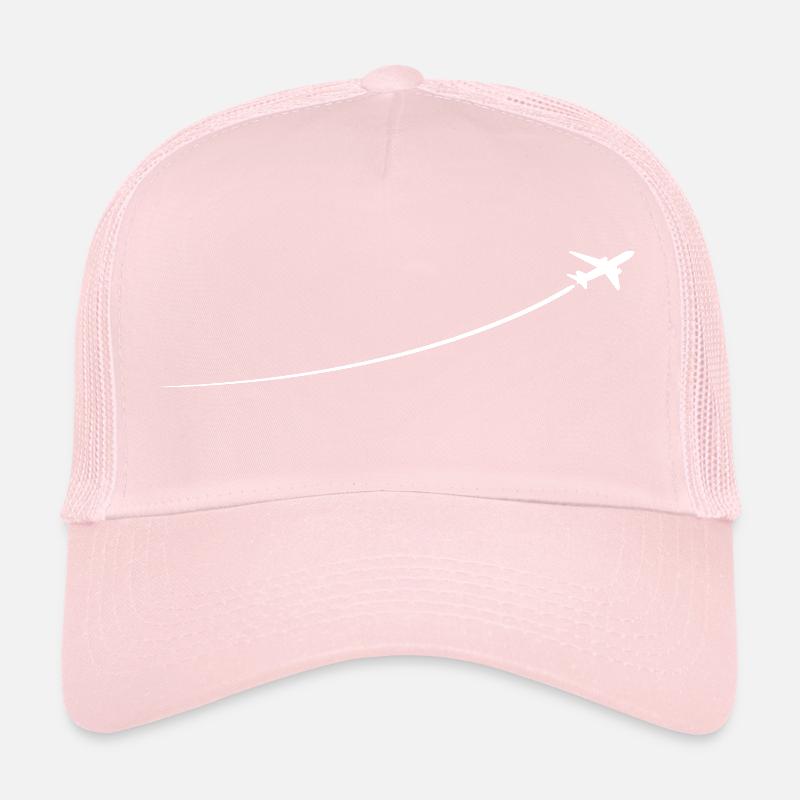 Avion minimaliste Casquette trucker 