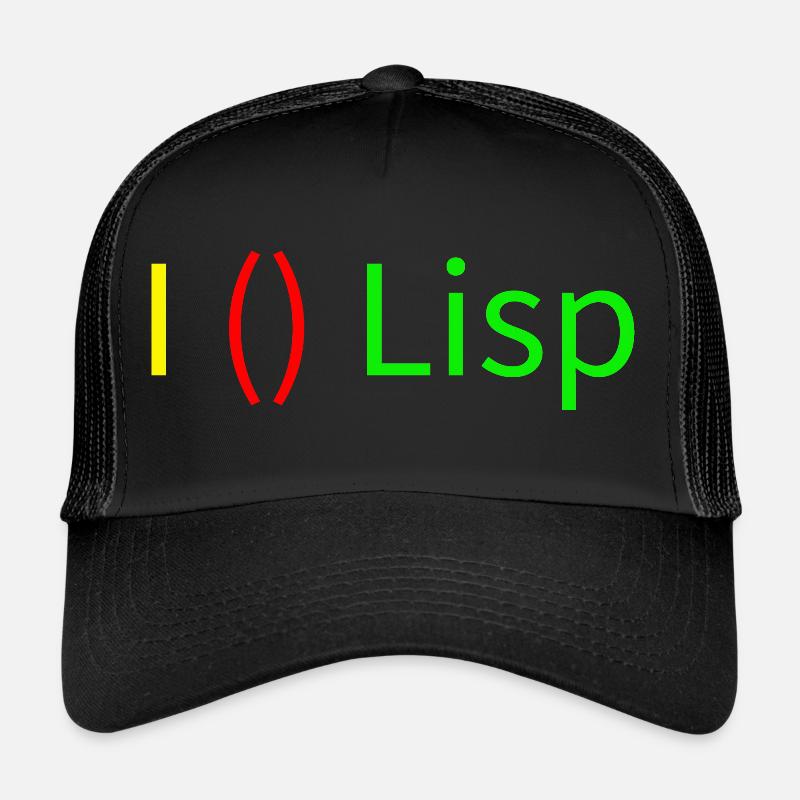 I Love Lisp Trucker Cap