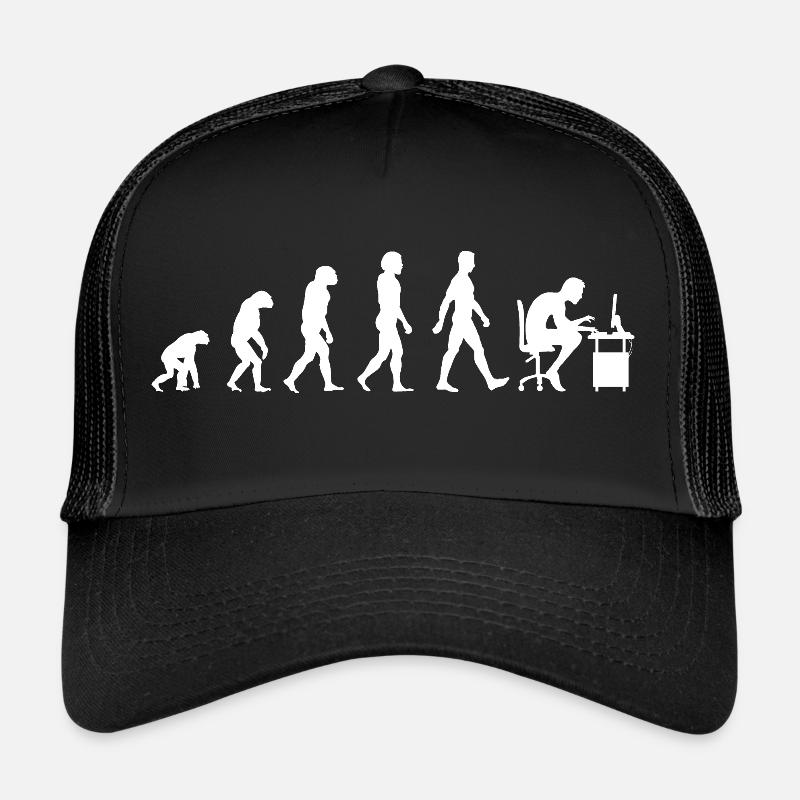 Evolution Gaming Gamecker Gamer Nerd - Casquette trucker  - noir/noir