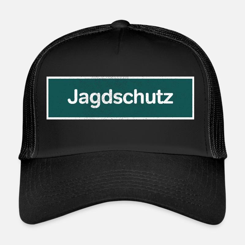 Jagdschutz Aufkleber Trucker Cap