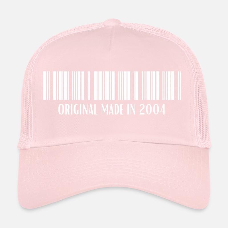 2004 Birthday Gift Barcode Trucker Cap
