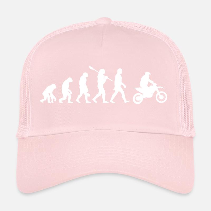 Evolution Moto Cadeau Vélo Casquette trucker 