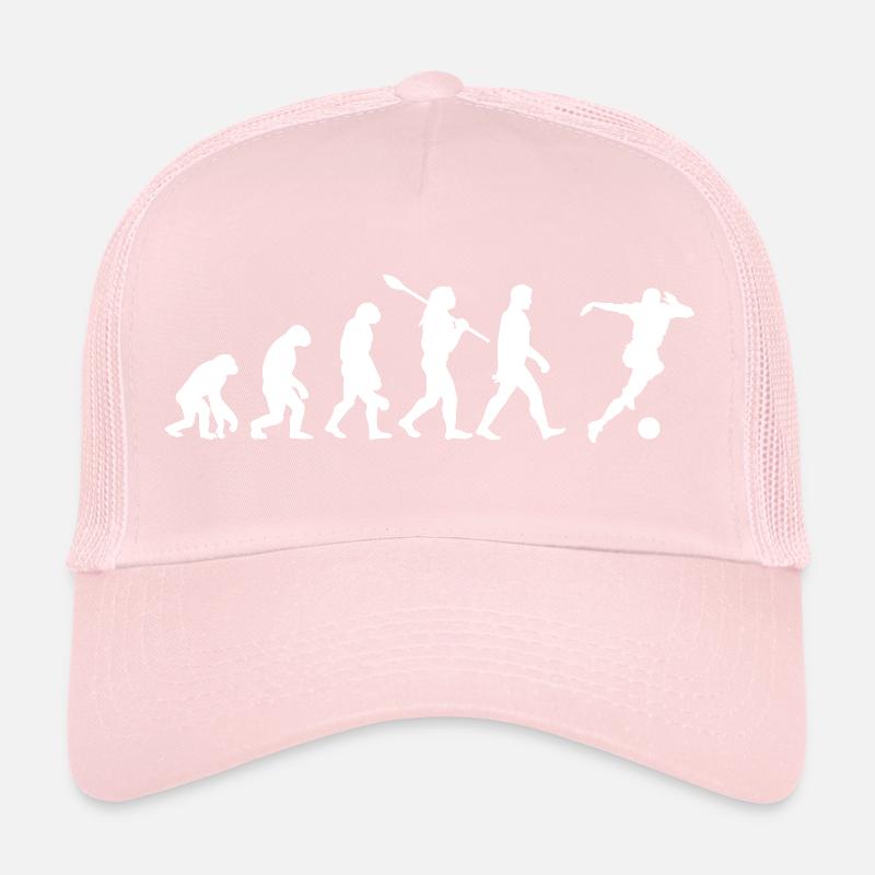 Fußball Evolution Geschenkidee Trucker Cap