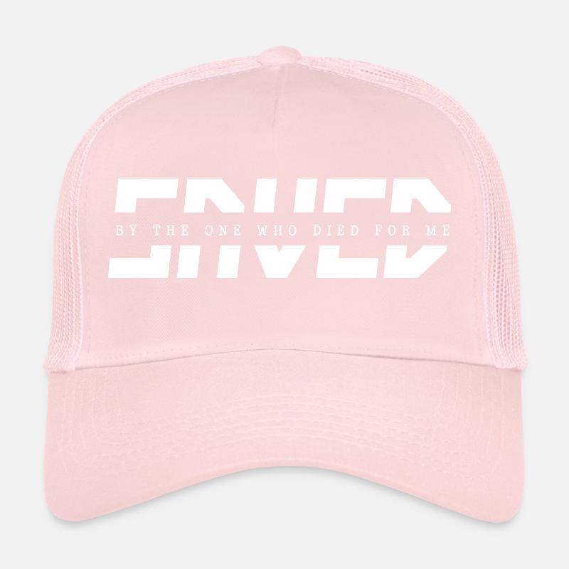 Sauvé par Celui qui est mort pour moi Casquette trucker 