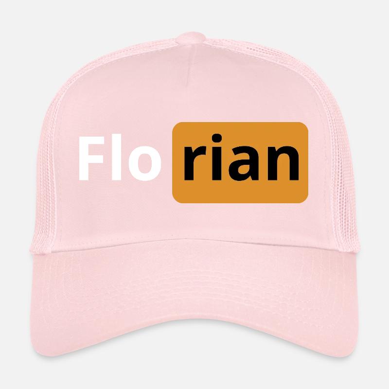 Gift for Florian | | porn logo gift beauf Trucker Cap