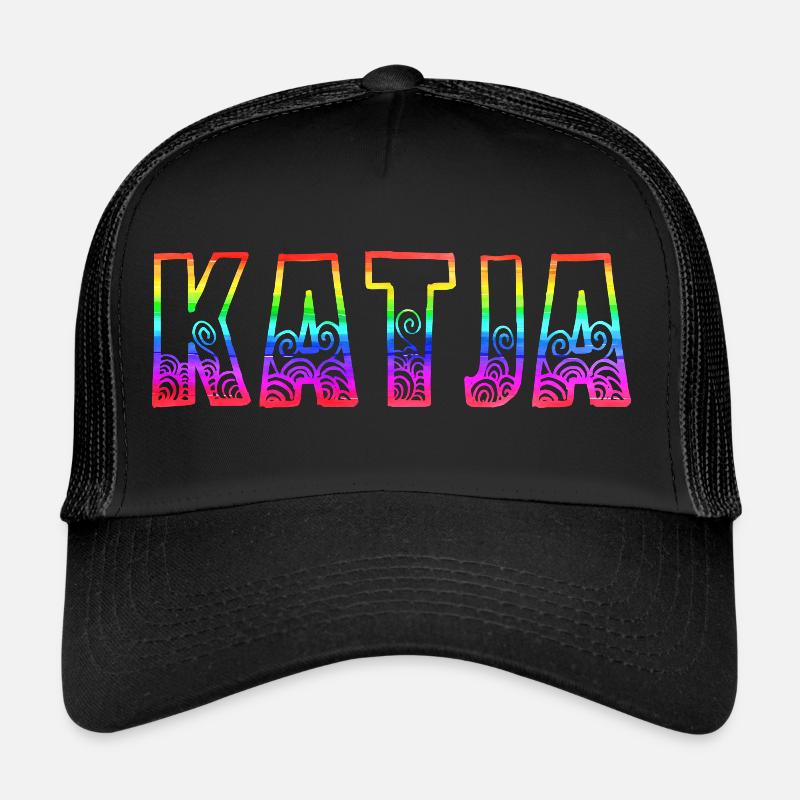 katja rs rainbow Trucker Cap