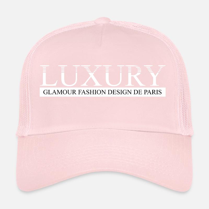 LUXE GLAMOUR Casquette trucker 