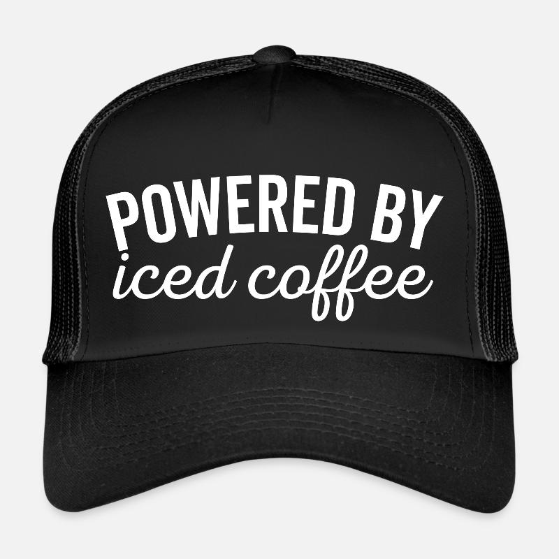 Angetrieben von Eiskaffee Trucker Cap