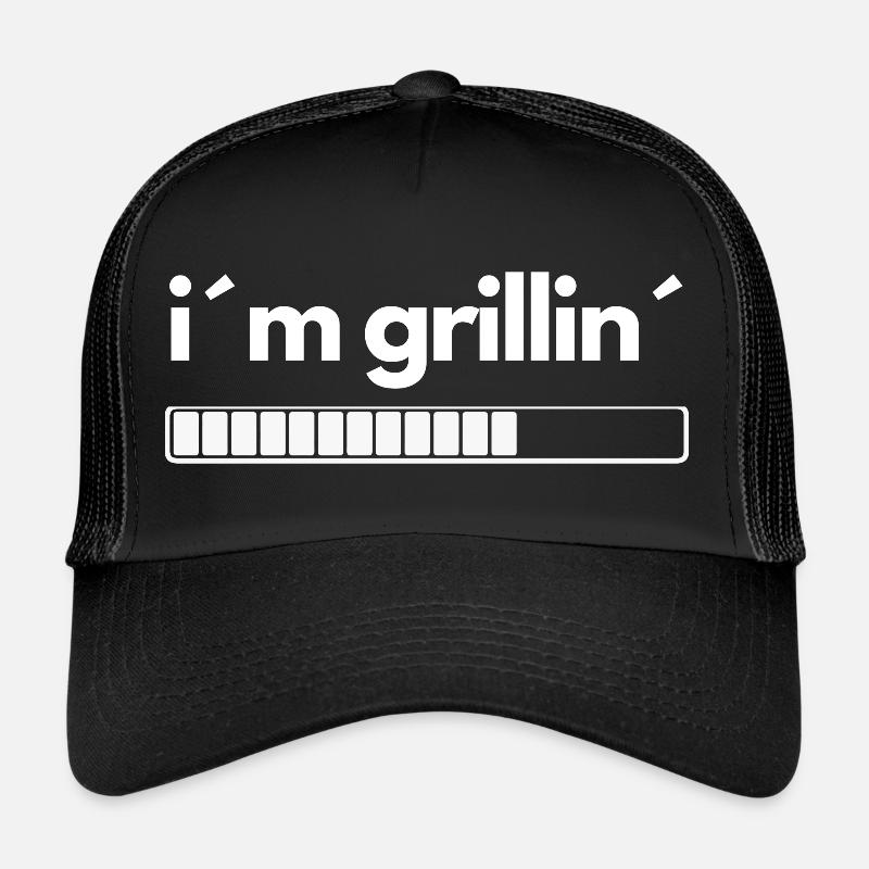 i m grillin - Trucker Cap - black/black