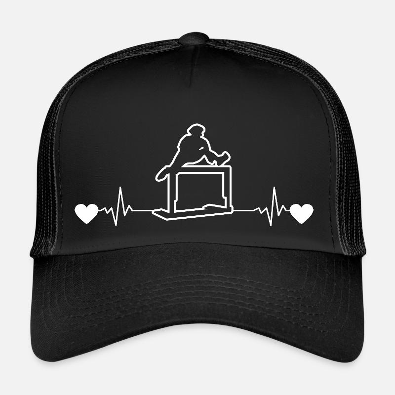 Hurdles Cadeau Athlétisme Hurdler Casquette trucker 