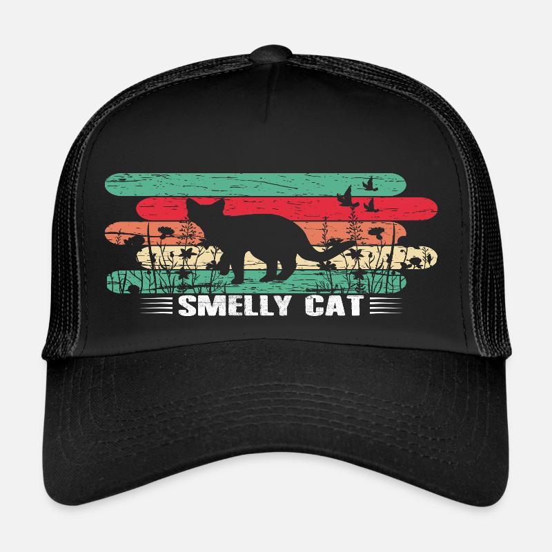 Chat malodorant Casquette trucker 