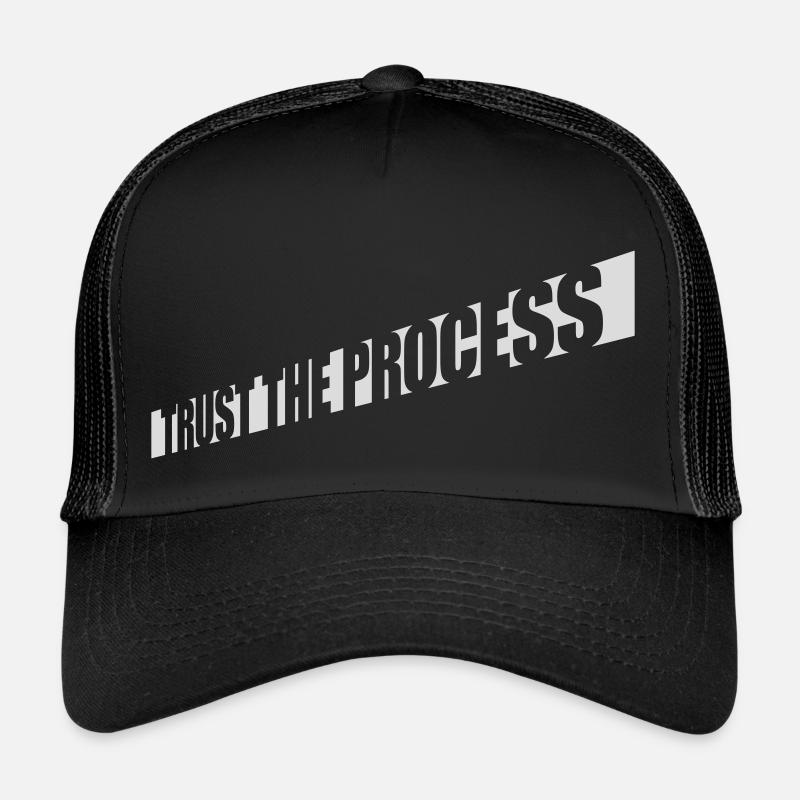 trust the process Quote Trucker Cap