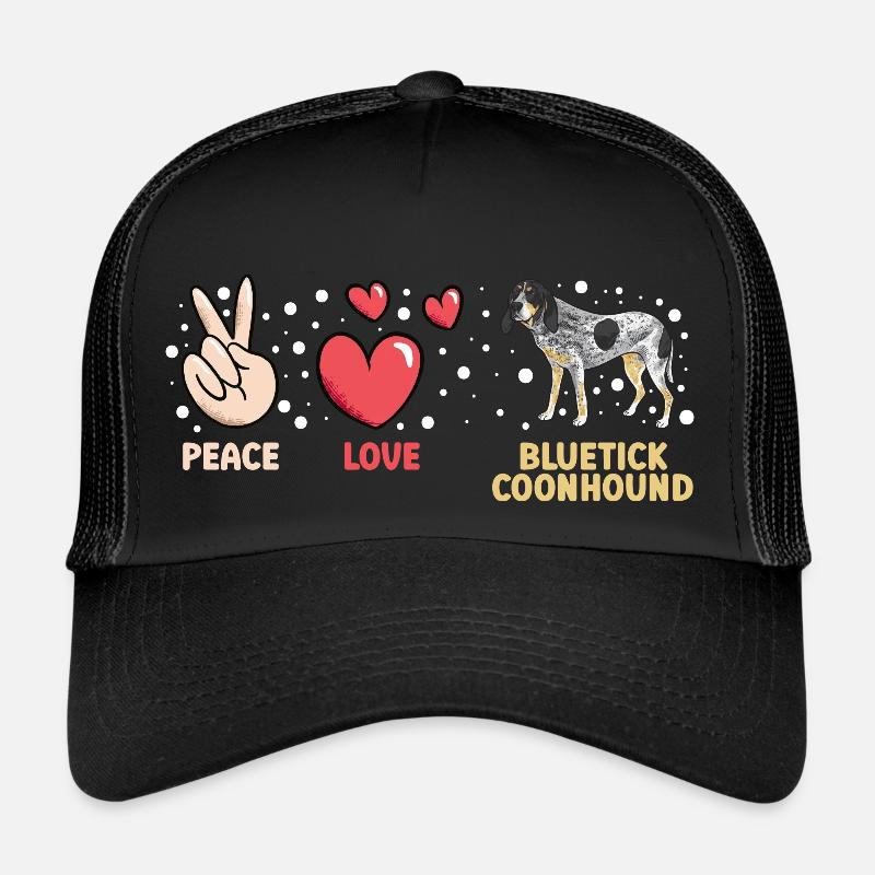 Bluetick Coonhound Cadeau Drôle Dicton Casquette trucker 