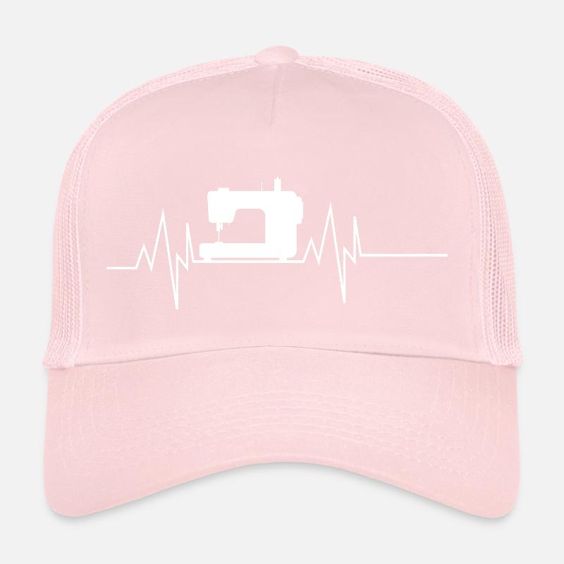 Machine à coudre Heartbeat Casquette trucker 