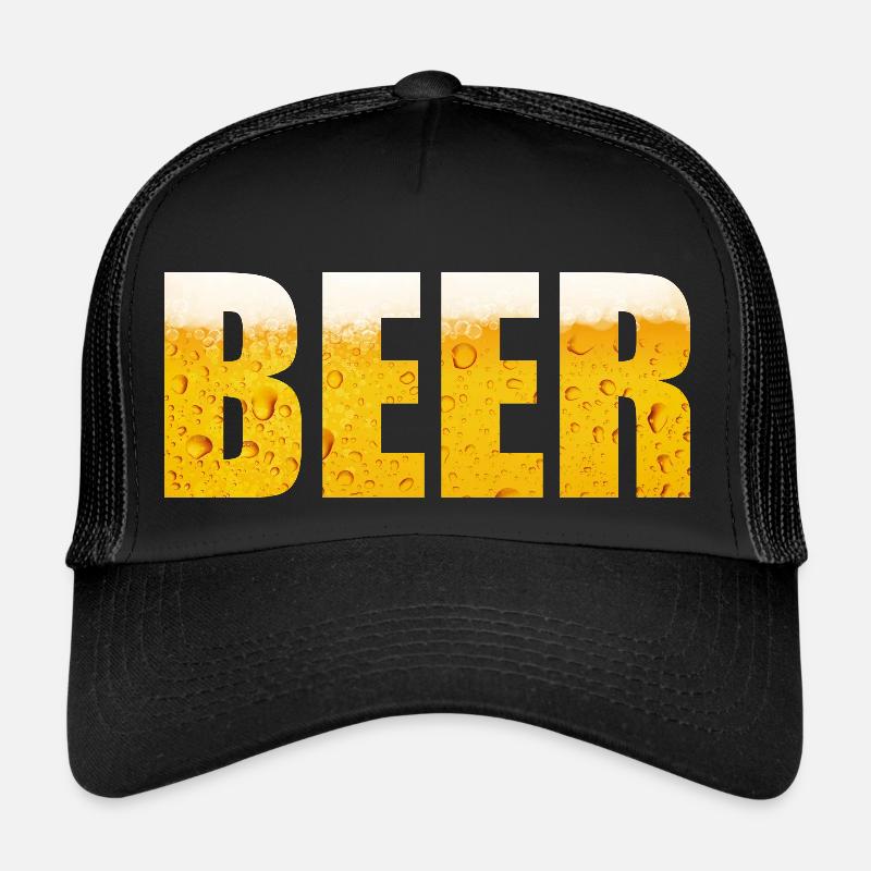 beer tshirt design drinking Trucker Cap