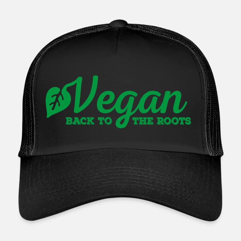 Végétalien Casquette trucker 