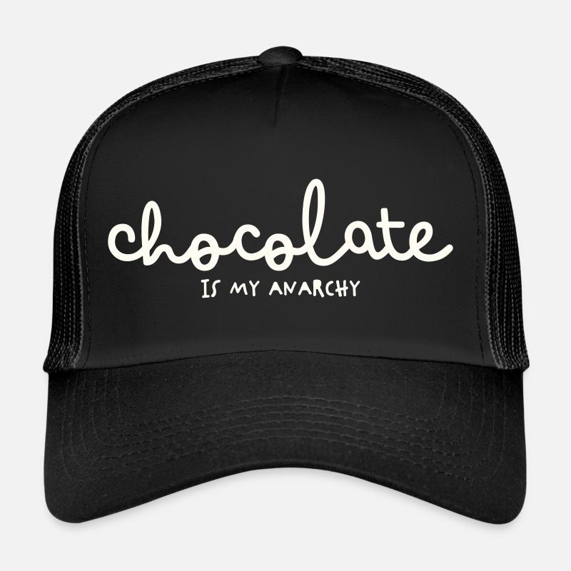 LE CHOCOLAT, C’EST MON ANARCHIE Casquette trucker 