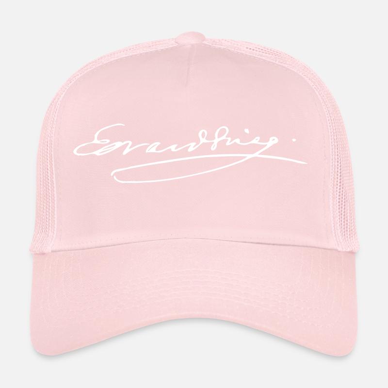 Edvard Grieg Unterschrift Trucker Cap