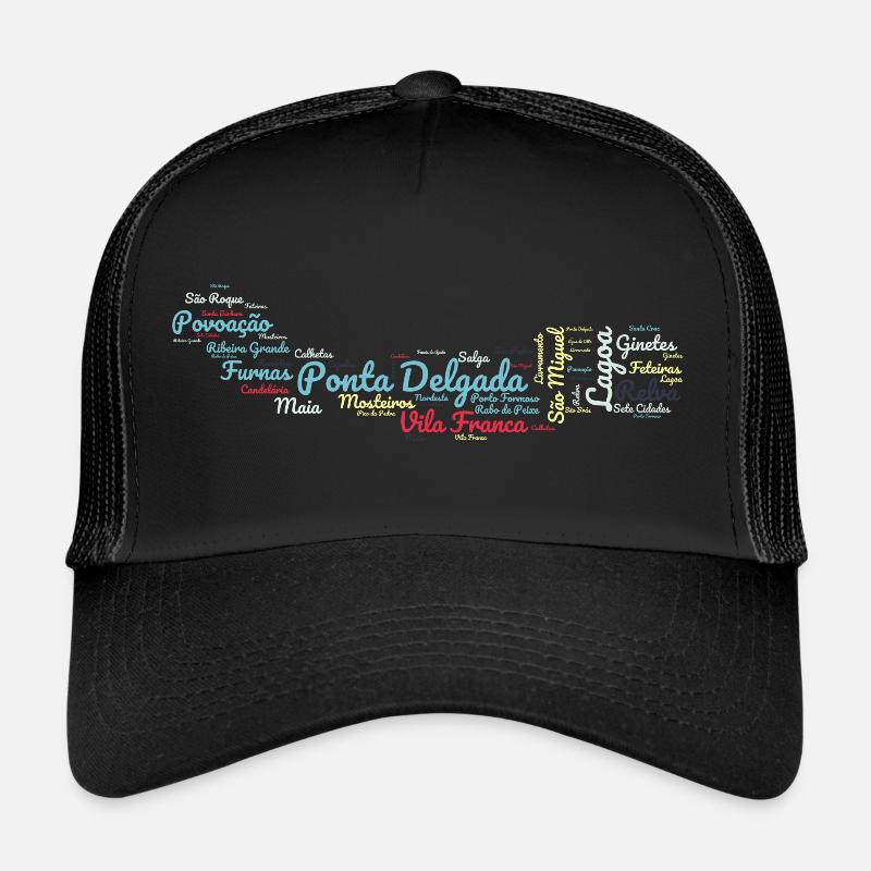 Ponta Delgada São Miguel Azoren Trucker Cap