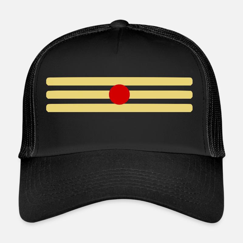 Shiva Shadu - Trucker Cap - Schwarz/Schwarz