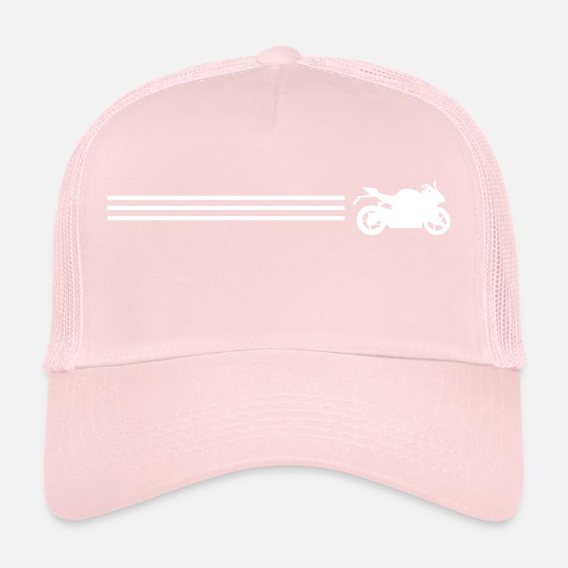 ligne de course de moto Casquette trucker 