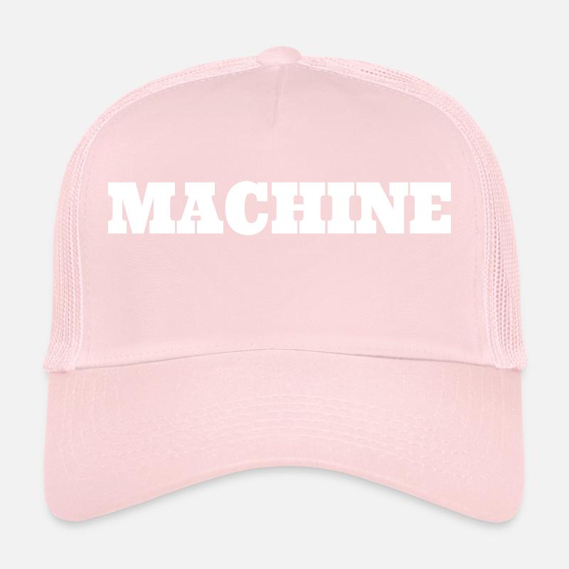 Machine (white) Trucker Cap