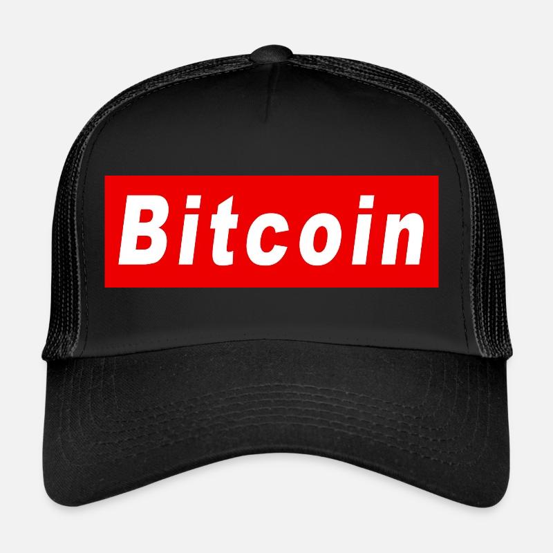 Bitcoin - Trucker Cap - black/black