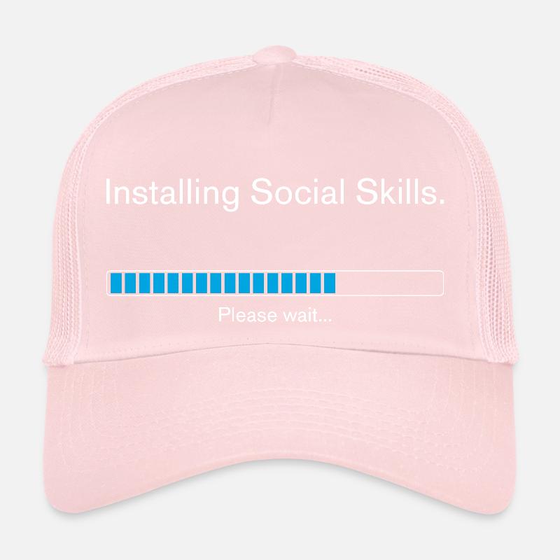 Installing Social Skills Please wait Trucker Cap