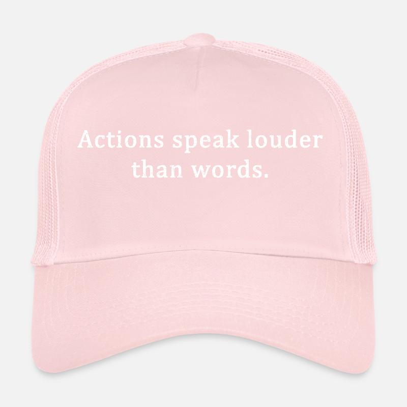 wise words Trucker Cap