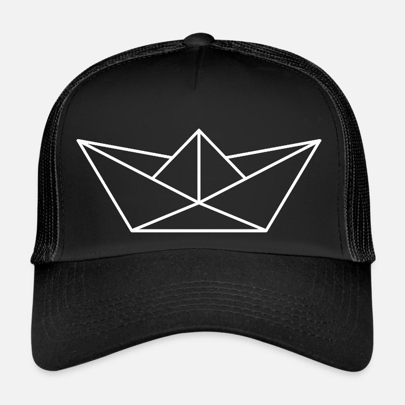 paper boat Trucker Cap