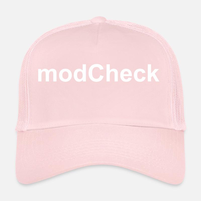 modCheck Emote - Gaming Stream Chat Meme Casquette trucker 