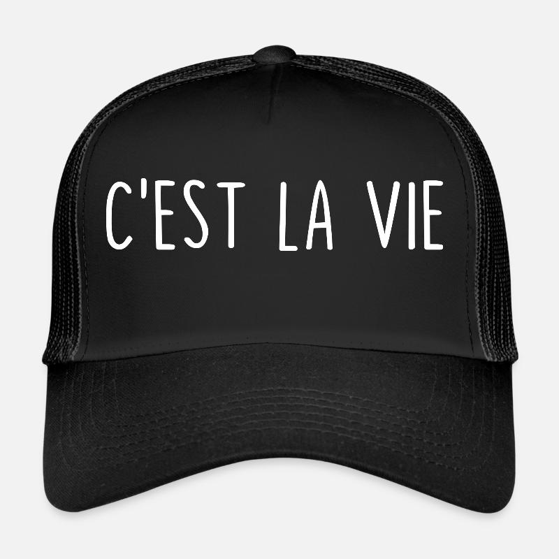 C’est La Vie Casquette trucker 