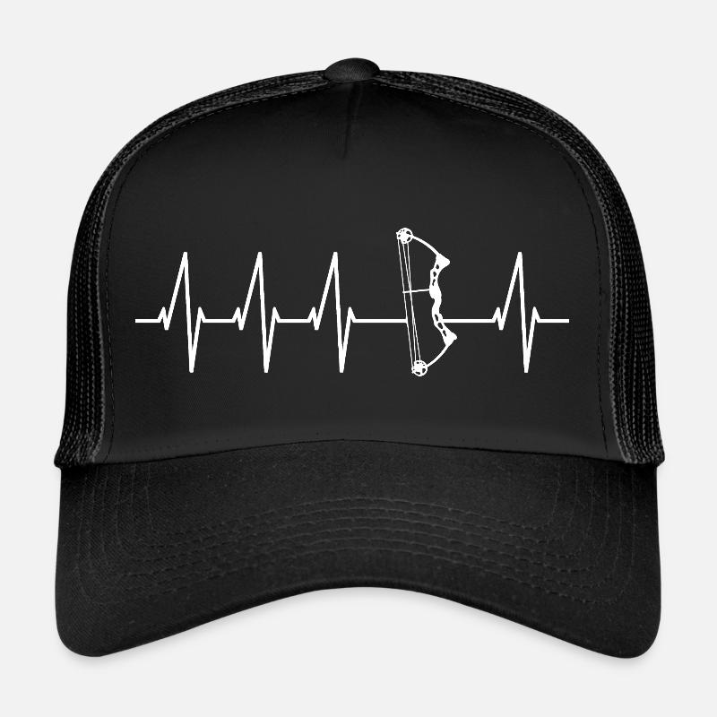 Compound Bogensport - Trucker Cap - Schwarz/Schwarz