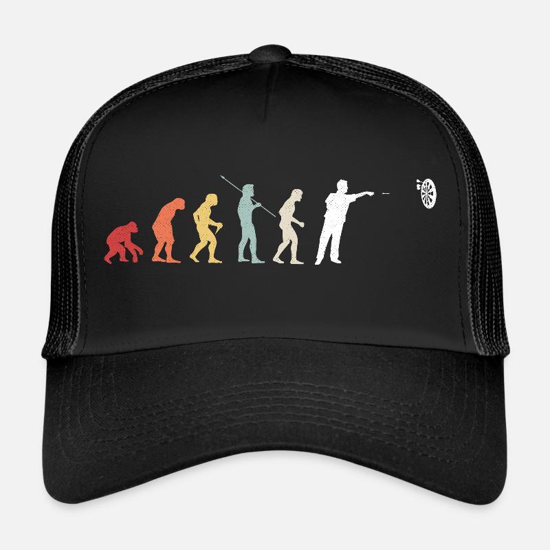 Dart Evolution Darts Joueur Darts Darts Darts Cadeau Casquette trucker 