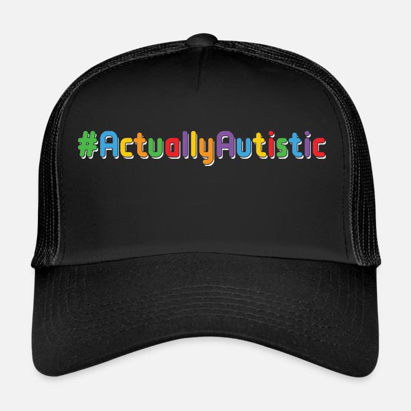 Autism Awareness Month - Trucker Cap - Schwarz/Schwarz