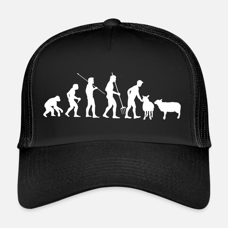 Schaf - Trucker Cap - Schwarz/Schwarz
